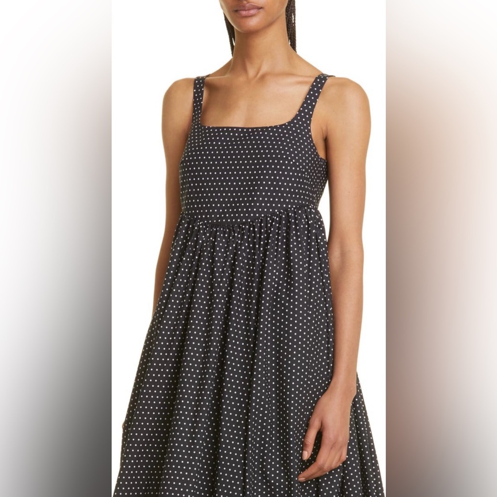 Molly Goddard Ellen Polka Dot Cotton Sundress US 8